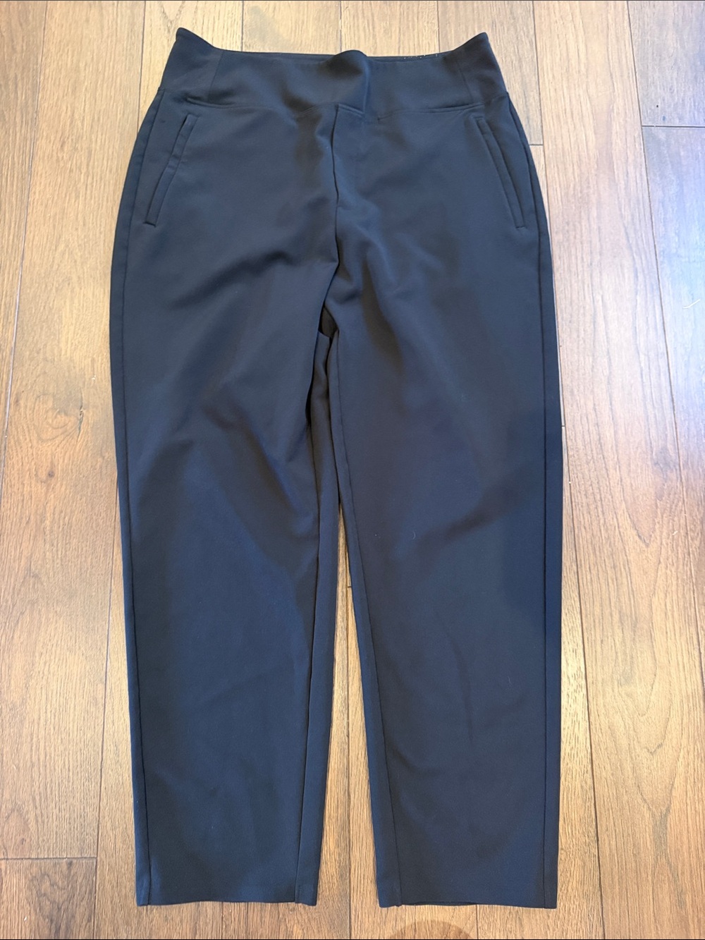 Athleta Endless High Rise Black Athleisure Pant Size 12 - C4-083